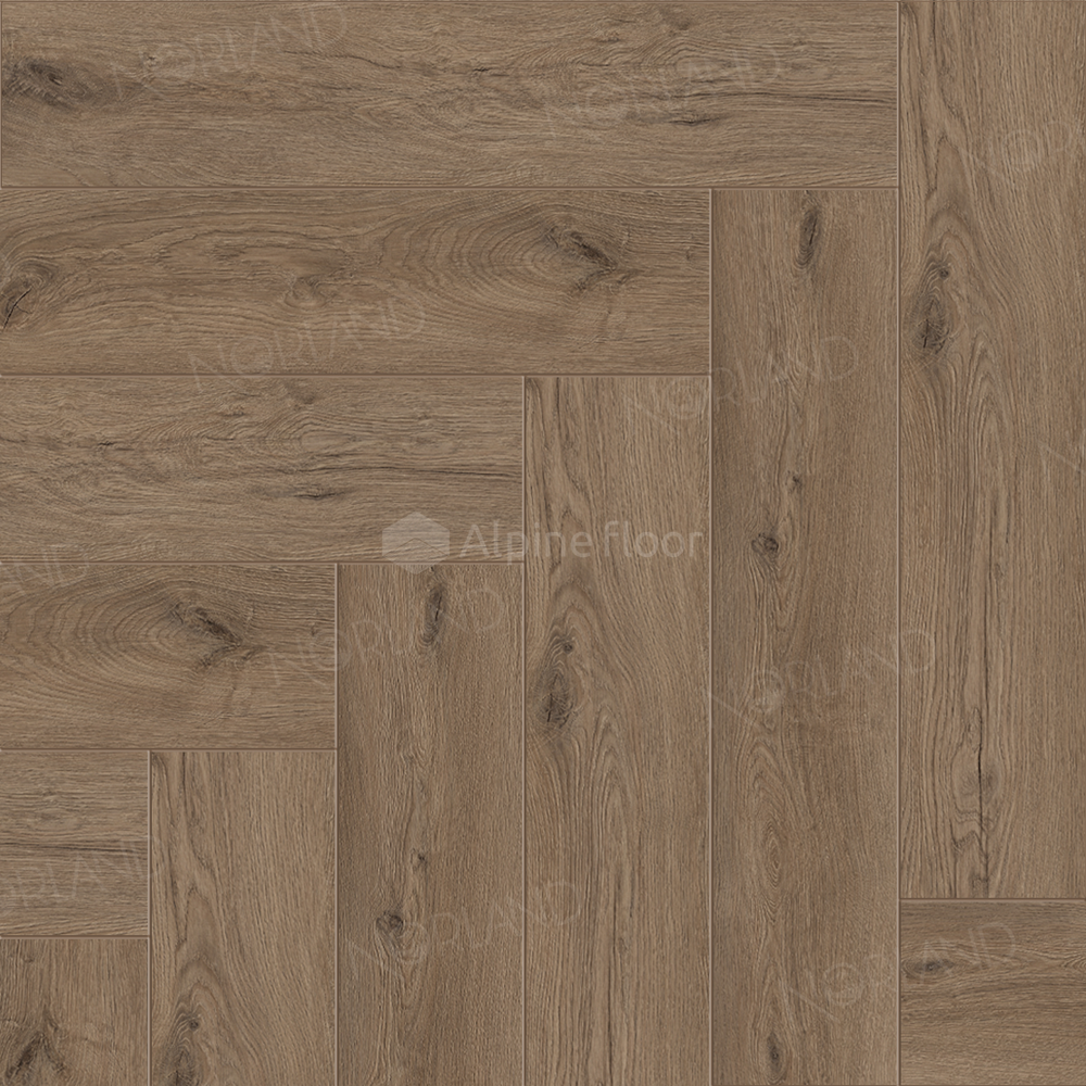 LVT плитка NORLAND LAGOM PARQUET Sterk 1034-9 AlpineFloor