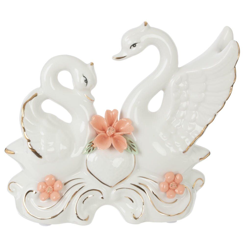GAEM Фигурка декоративная "Лебеди", L17 W5 H14 см