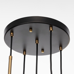 Citilux RONIN CL326015 Подвесной каскадный хрустальный светильник