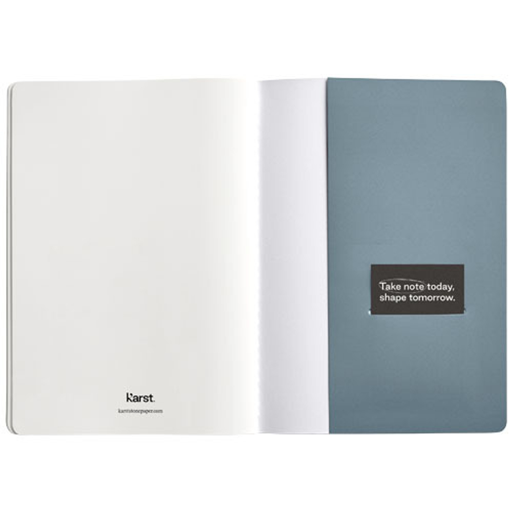 Комплект из двух блокнотов Karst® формата A5 с листами из каменной бумаги