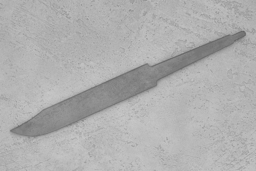 Заготовка для ножа, сталь Elmax 3,9мм. Модель "НР-40" с клинком 155мм, ТО 61-62HRC