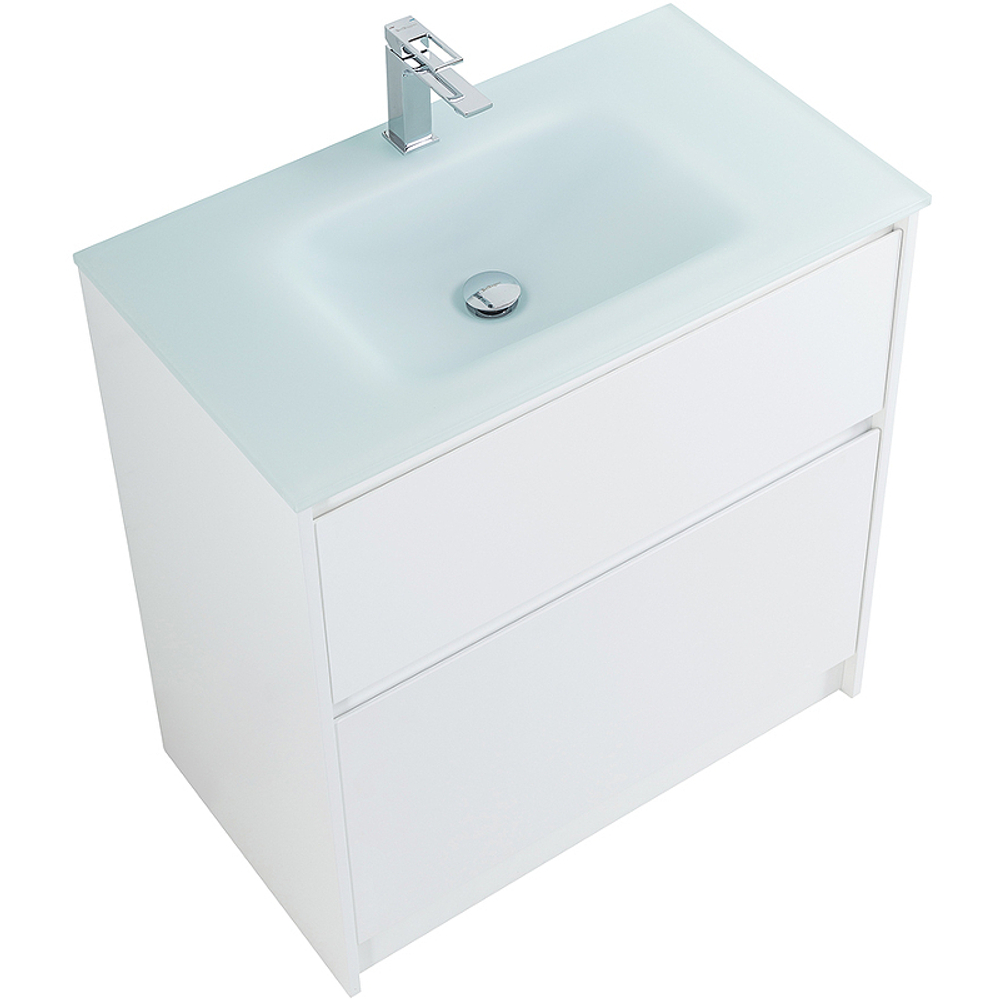 Тумба под раковину BelBagno Kraft 80 KRAFT-800-2C-PIA-BO Bianco Opaco