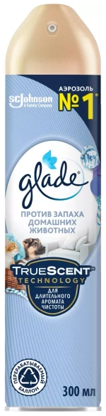 Glade освежитель воздуха Против запаха домашних животных, 300 мл