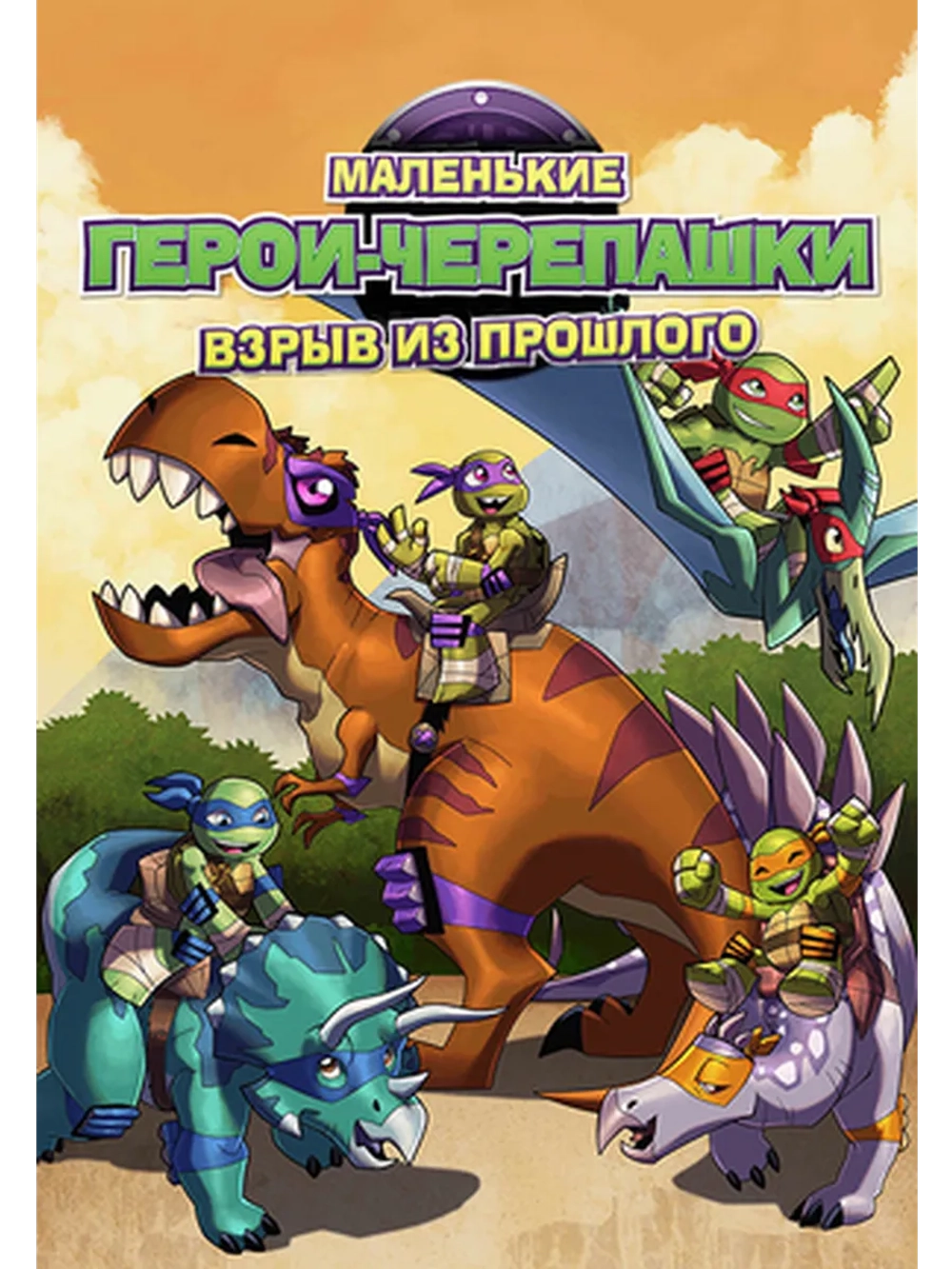 Маленькие герои-черепашки (2015) (DVD-R)