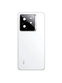 Задняя крышка для Realme GT 7 Pro Белая (White) со стеклом камеры