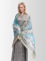 Шарф/Палантин «Объединенные Арабские Эмираты–Россия»