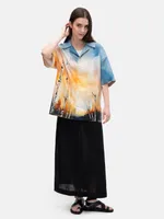 Рубашка Яндекс Гавайская желтая