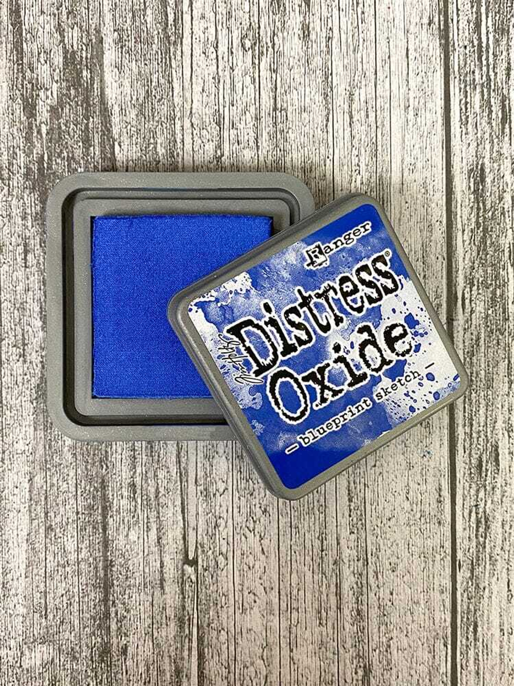 Distress Oxide Pad. Blueprint Sketch