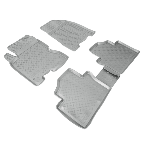 Ковры в салон Norplast/Unidec для Renault Koleos (2008-)Полиуретан,Серый, арт.NPL-Po-69-31-G