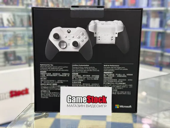 Геймпад / Джойстик Microsoft Xbox Elite Wireless Controller Series 2 Core White