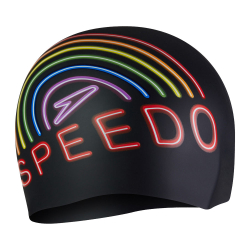 Шапочка для плавания SPEEDO Slogan Print Cap 8-0838516037, силикон