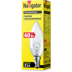 Лампа Navigator 94 303 NI-B-40-230-E14-CL (КНР)