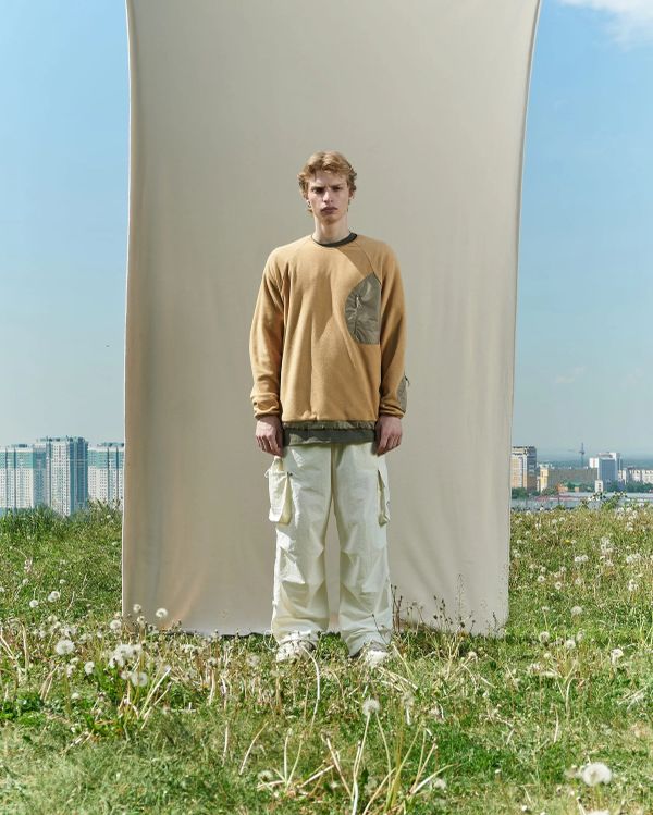 Толстовка Utilitarian карри - фото 4