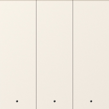 Клавиша 3-я с подсветкой,  матовый кремовый,  серия A07