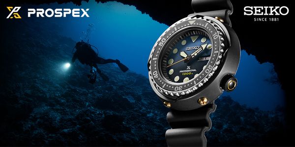 Спустя 35 лет классическая модель Seiko 1986 кварцевого дайвера возрождается.