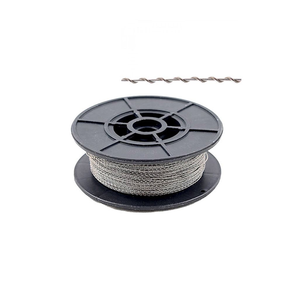 Проволока для опечатывания витая, оцинкованная 100 м.