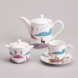 ЧАЙНЫЙ СЕРВИЗ LEFARD "TOP STYLE" НА 6 ПЕР. 14 ПР.