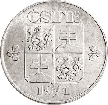 10 геллеров 1991 Чехословакия