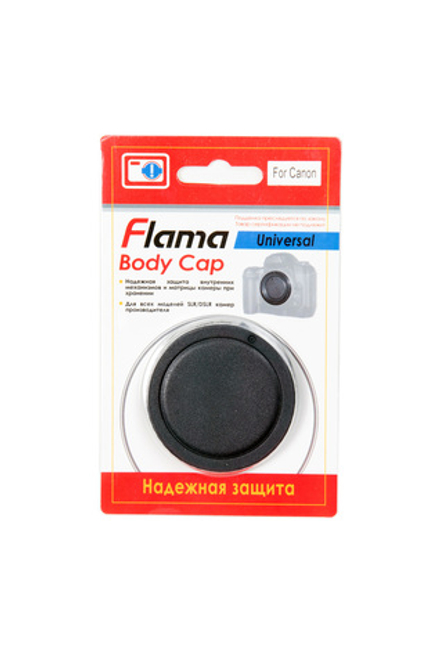 Крышка-заглушка байонетная для камеры Flama FL-BCC Body cap Canon