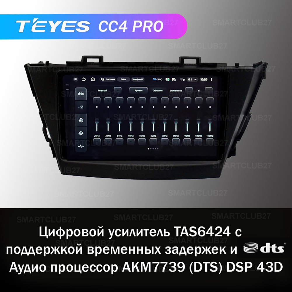 Teyes CC4 Pro 9" для Toyota Prius 2013+