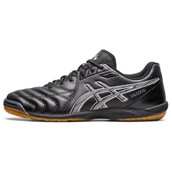 Asics CALCETTO WD 9 Футбольные бутсы Низкие Черно-белая панда Унисекс