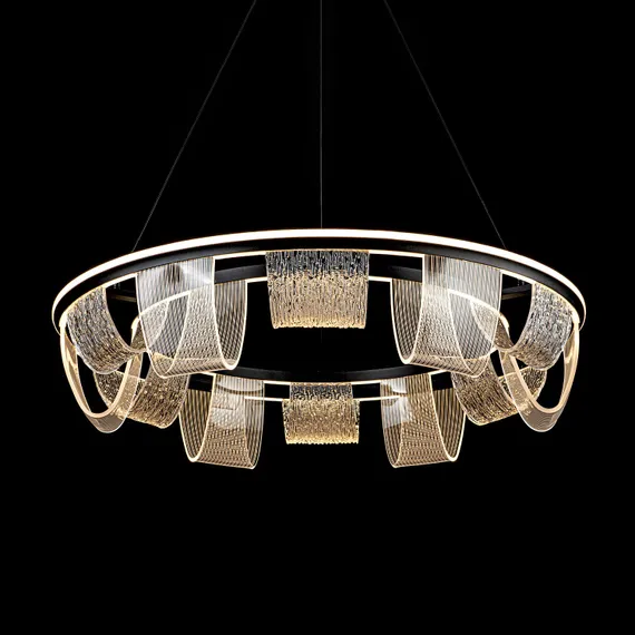 Подвесной cветильник LED4U L7706-800 BK