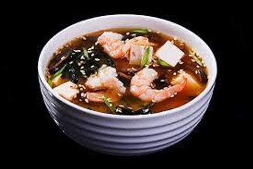 Мисо суп с креветками