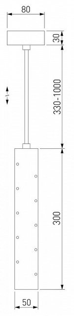 Подвесной светильник Elektrostandard Bong a055667