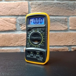 Мультиметр цифровой, тестер цифровой с звуковой прозвонкой цепи XL830L