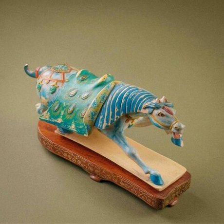 Винтаж: ОКИМОНО «Небесный конь» Символ радости,жизни,достатка