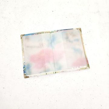 Обложка для паспорта "Винтаж" с металлическими углами