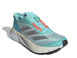 Кроссовки для бега женские adidas Adizero Boston 12 W Голубо-серебристые