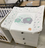 Пеленальный матрасик №2 Топотушки "Слоники NEW" (80х71)