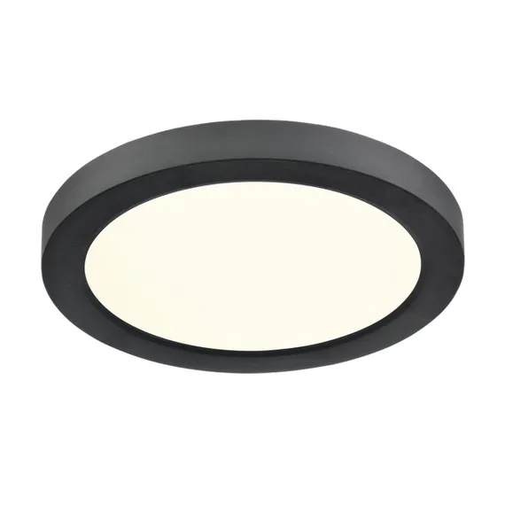 7788/12L MITRA LED SN 000 Светильник пластик/белый/черный LED 12Вт 3000/4000/6500К D170 IP44 CCT/датчик движения NEBULA BLACK