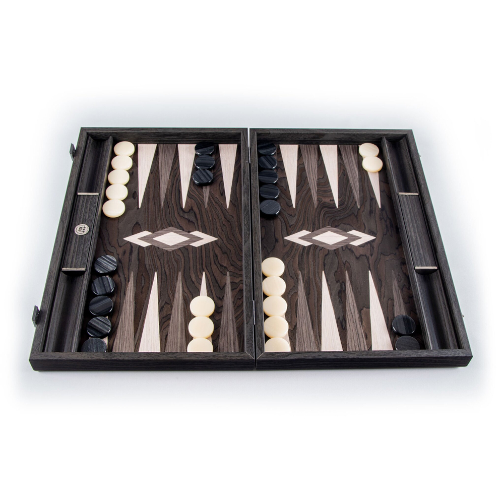 Нарды с боковыми стойками 48x30см Manopoulos Backgammon bgg1