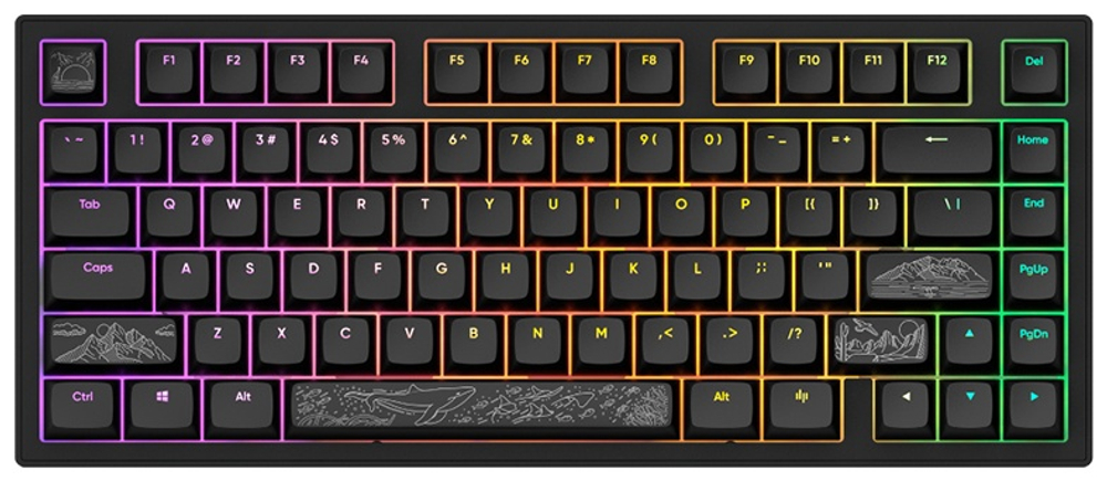 Клавиатура DARK PROJECT DPKB_NOSTRA_81_ANSI_BLACK_UA черный