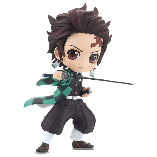 Фигурка Q Posket Demon Slayer Kimetsu No Yaiba, Tanjiro Kamado, 14 см / Фигурка по мотивам аниме "Клинок, рассекающий демонов", Танджиро Камадо, 14 см