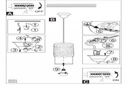Подвесной светильник Eglo Cardigan 49202