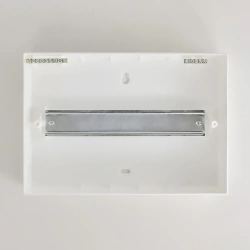 Бокс с прозр крышкой ЩРН-П-12 для наружной уст 12-и модульных устройств