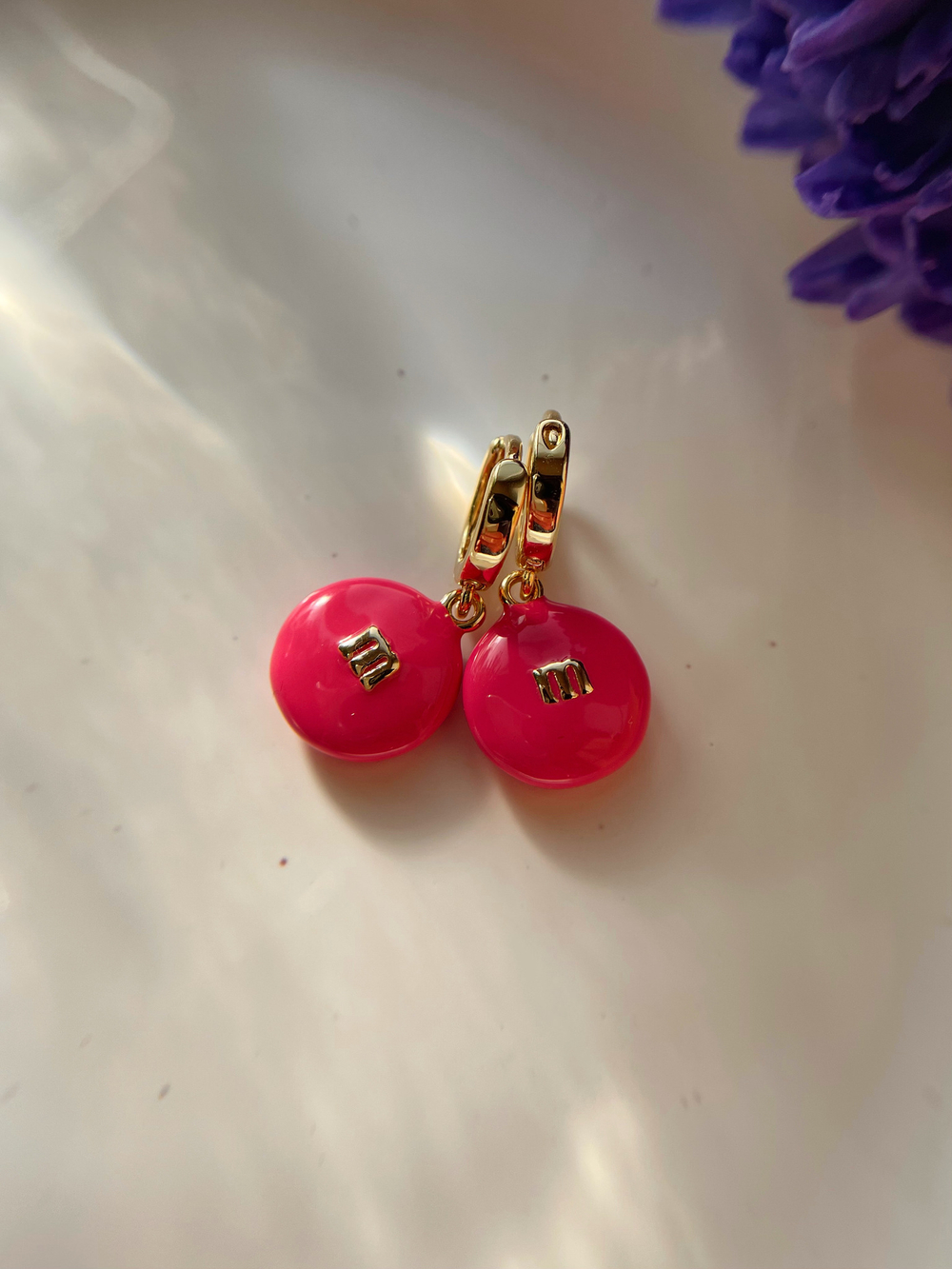 Серьги M&M