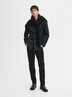 Massimo Dutti Рубашка из 100% хлопка, темно-синий