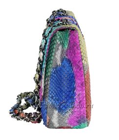 Клатч из кожи питона CL-49