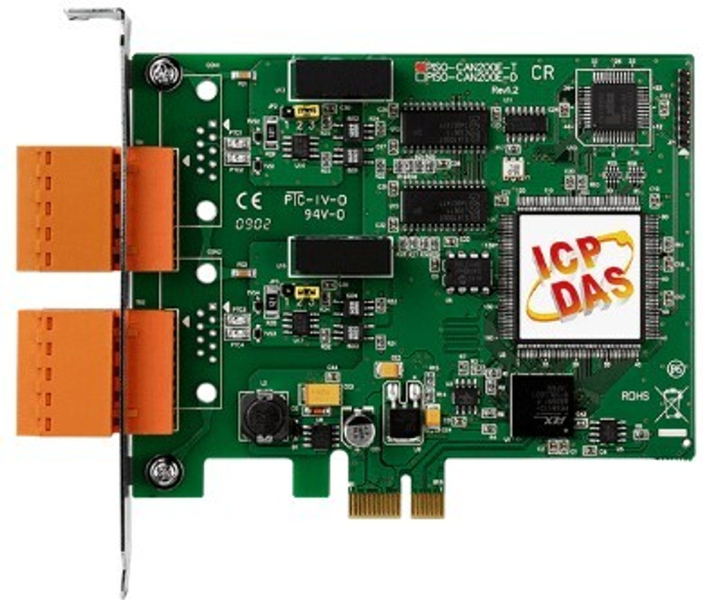 Плата  ICP DAS PEX-CAN200i-T CR