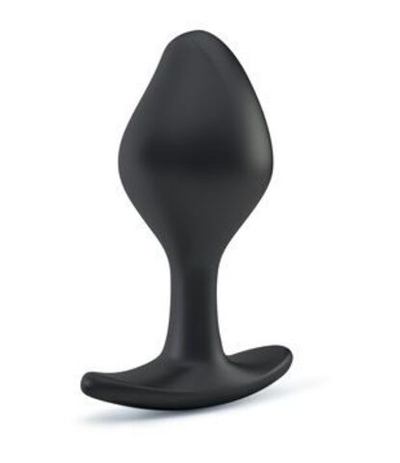 Анальная пробка Rocking Force S для электростимуляции - 9,5 см. (Цвет: черный)