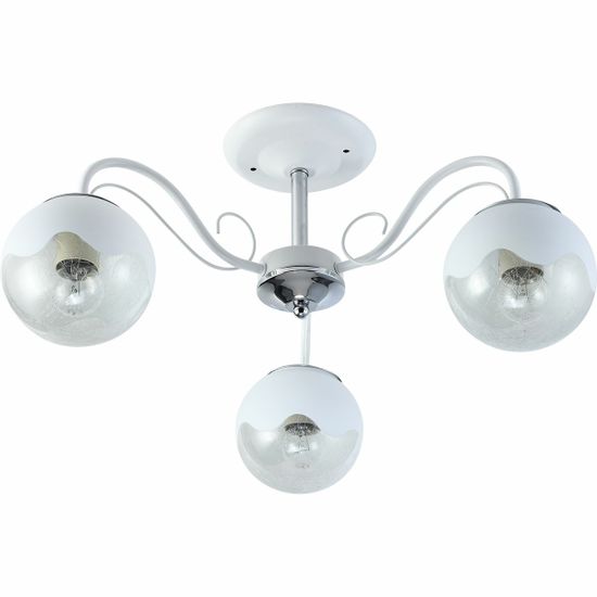 Люстра потолочная Reluce E27 01326-0.3-03 WH+CR