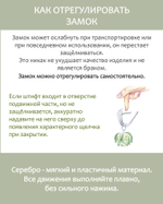 LEFIREL' Серьги серебряные женские "Ландыши" с цветами из муранского стекла / ювелирные украшения из родированного серебра 925