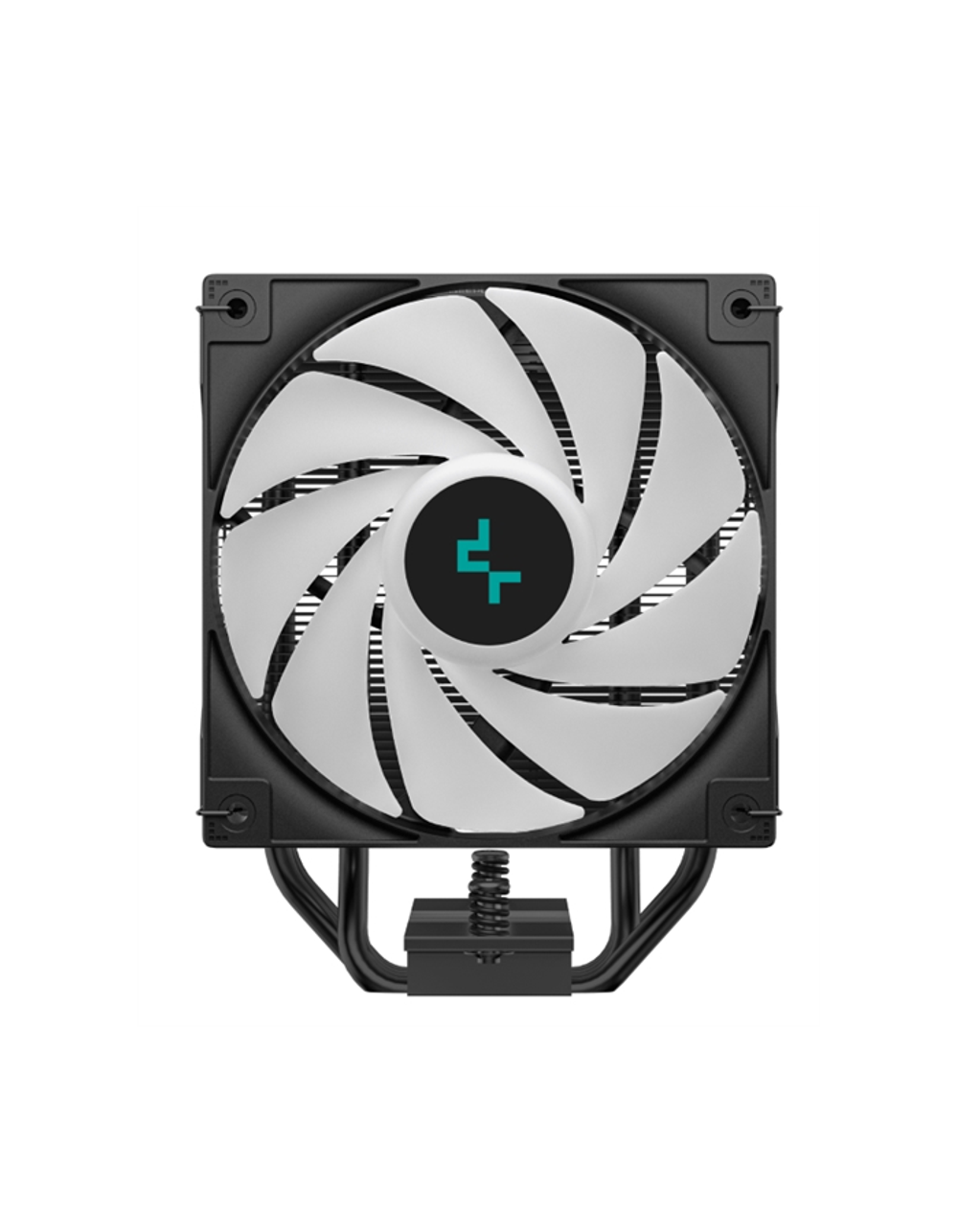 DEEPCOOL AG400 DIGITAL BK ARGB LGA1700/1200/115X/AM5/AM4 (9шт/кор, TDP 220W, PWM, ARGB Fan 120mm, 4 тепл. трубки, черный) RET