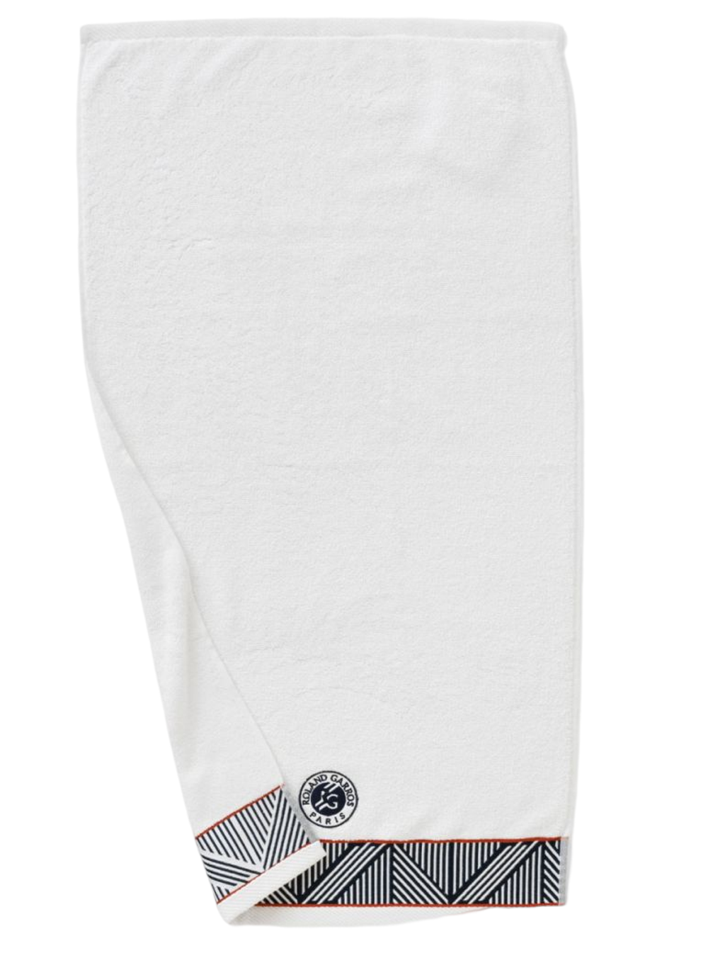 Полотенце теннисноеRoland Garros Tie Break Eponge Brodee Serv1 - blanc