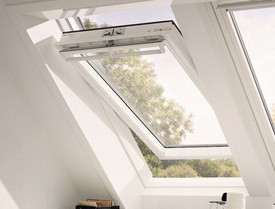 VELUX PREMIUM - Полиуретановые мансардное окно, ручка сверху GGU