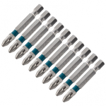 Бита РZ2 х 50, сталь S2, 10 шт. Gross